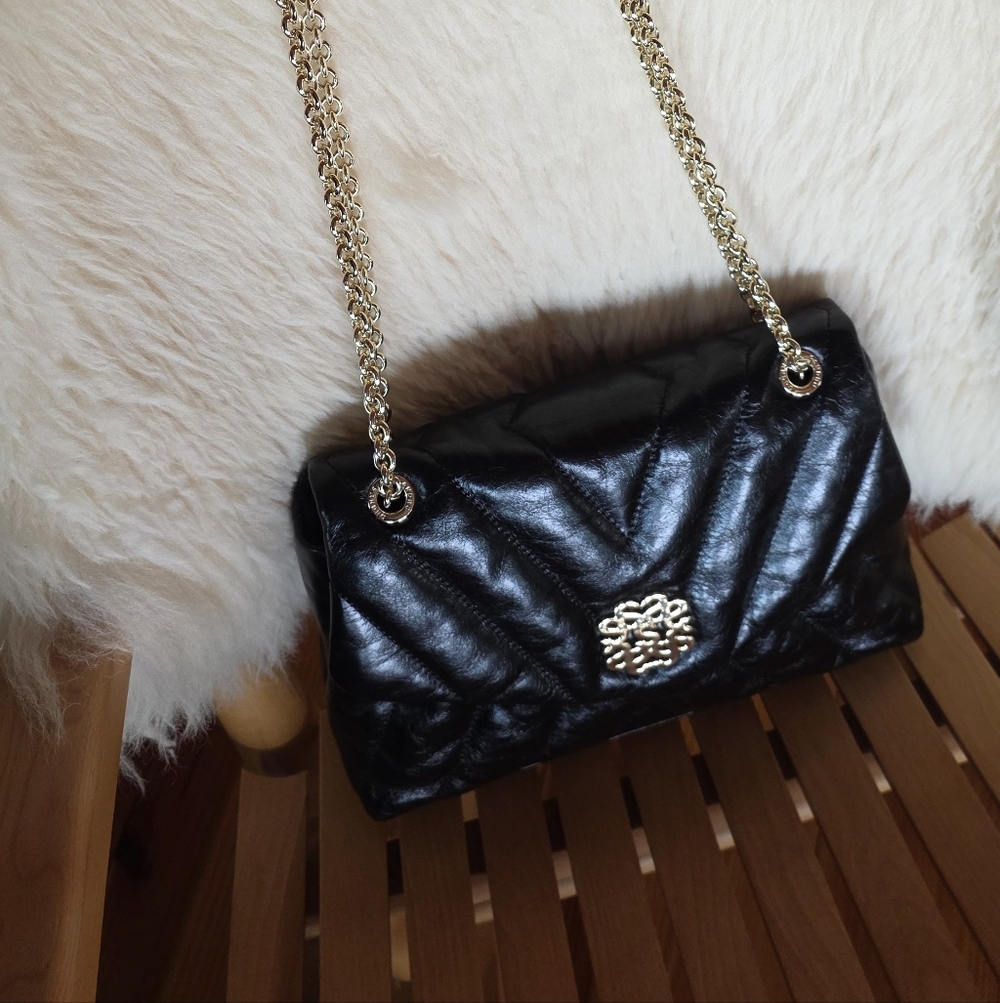 Sandro Mila Quilted Leather Bag - Picture 12 of 14